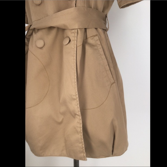 DIVIDED Size 10 Khaki Mini Dress - Picture 5 of 11